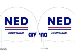 Arena Moulded Cap NED Flag white/naam