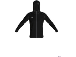 Arena M Gym Hooded F/Z Spacer Jacket black