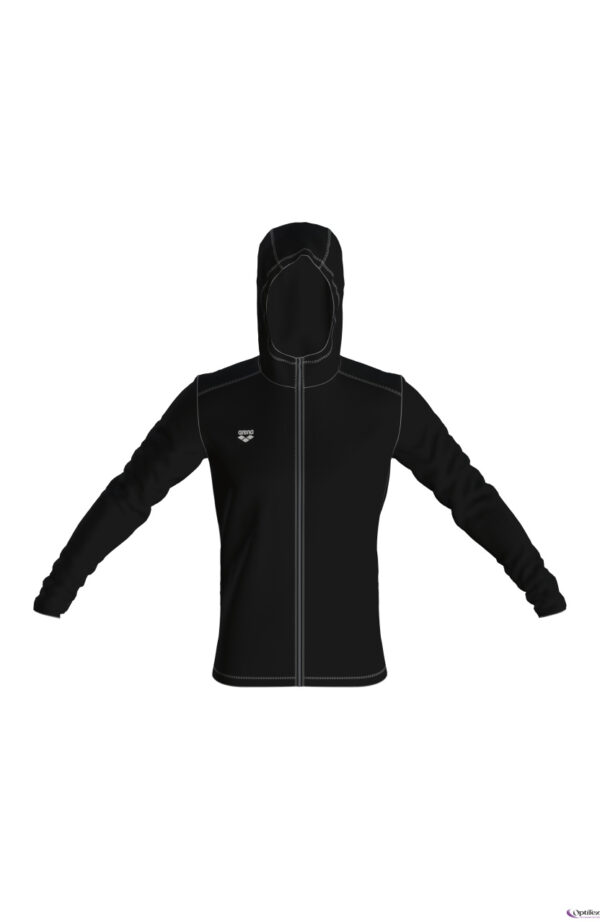 Arena M Gym Hooded F/Z Spacer Jacket black