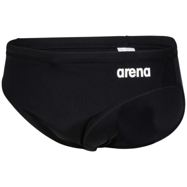 Arena M Team Swim Briefs Solid black-white