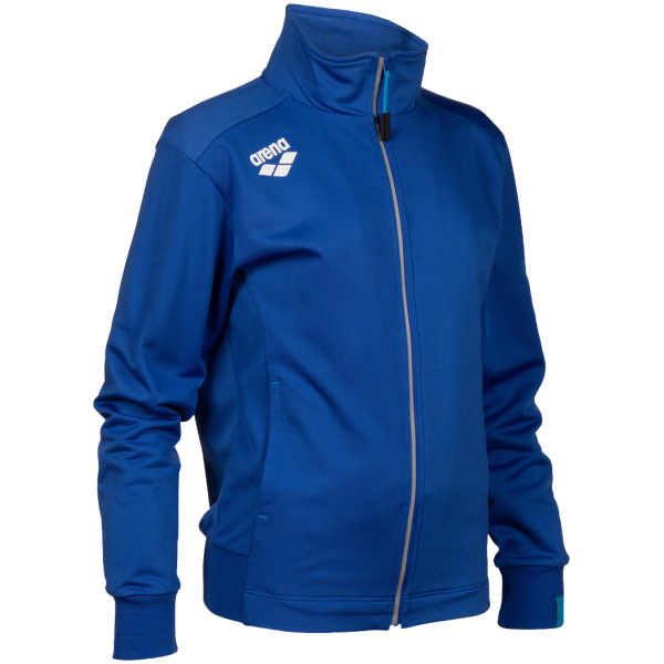 Arena JR Team Jacket Panel Knitted Poly royal