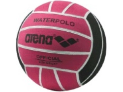 Arena Water Polo Ball Size 4 fuchsia/black