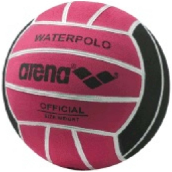 Arena Water Polo Ball Size 4 fuchsia/black