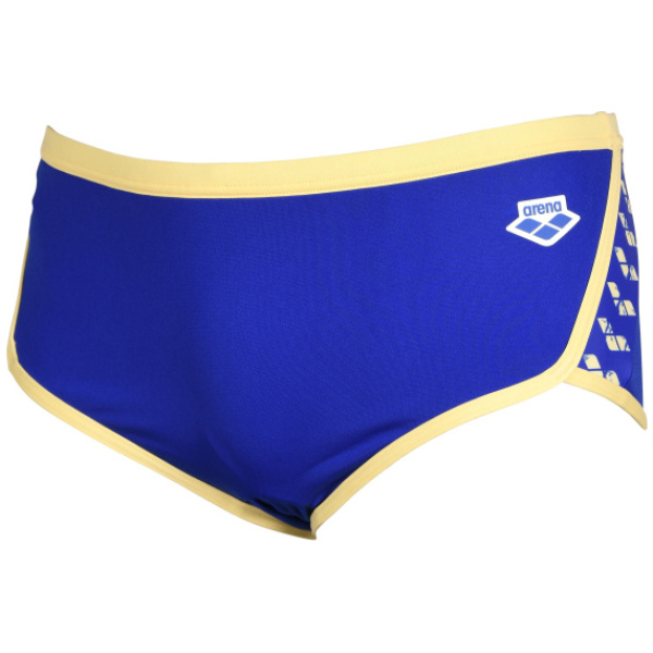 Arena M Icons Swim Low Waist Short Solid neonblue-butter