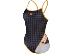 Arena W 50Th Swimsuit Super Fly Back black-multi-gold