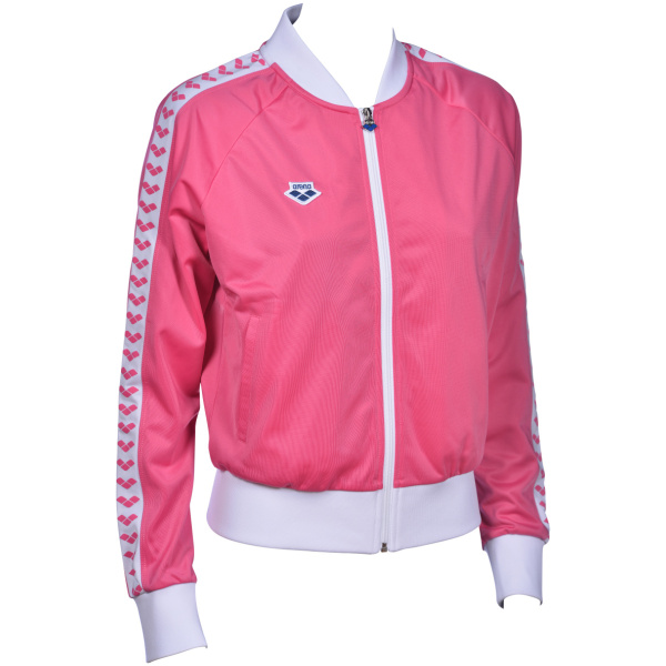 Arena W Relax Iv Team Jacket pink-flambe-white