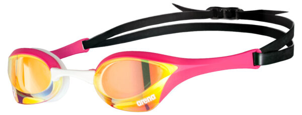 Arena Cobra Ultra Swipe Mirror yellow-copper-pink