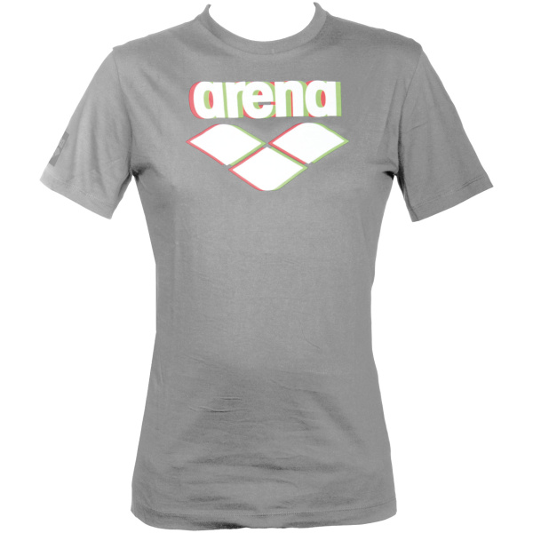 Arena M Essential Logo S/S Tee grey-melange