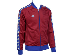Arena M Relax IV Team Jacket burgundy-neonblue-butter