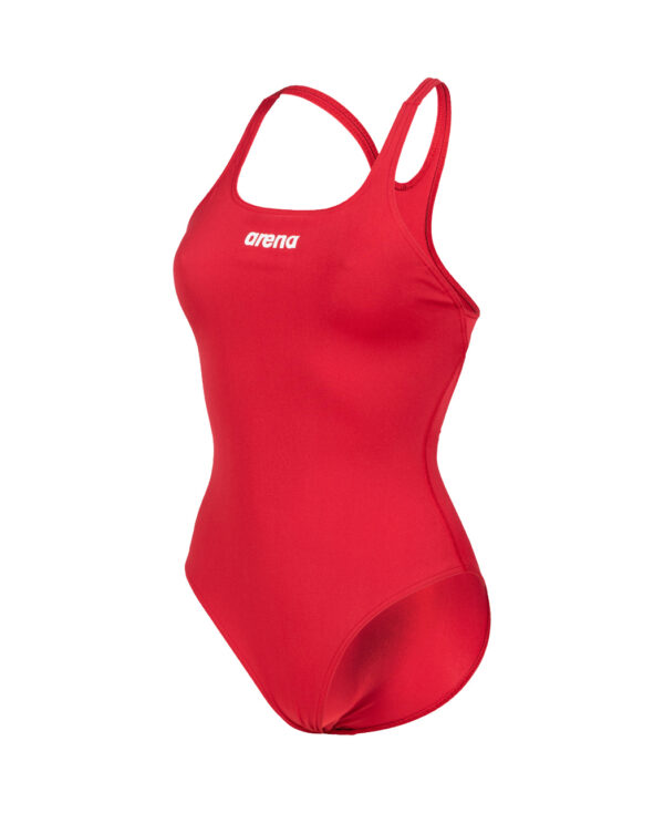 Arena W Team Swimsuit Swim Pro Solid red-white