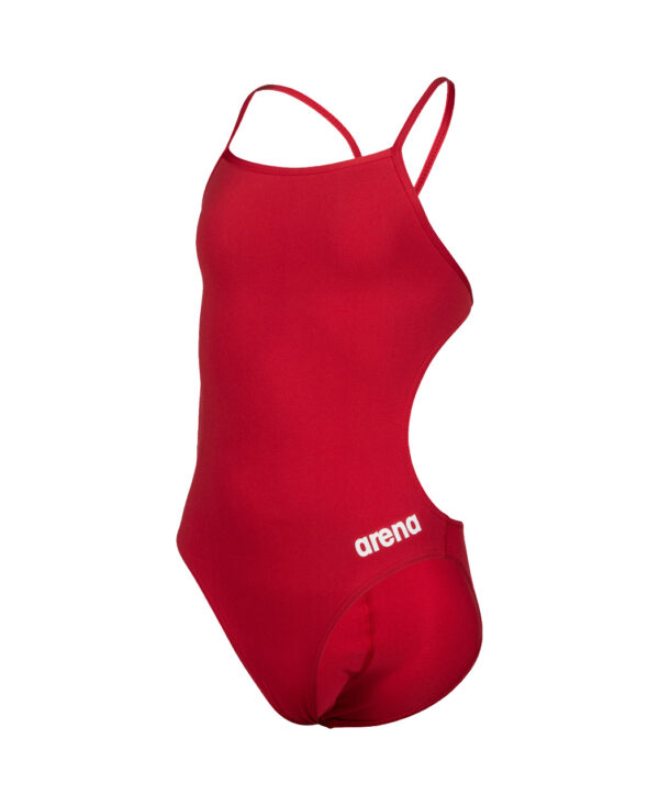 Arena G Team Swimsuit Challenge Solid red-white