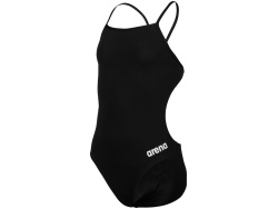 Arena G Team Swimsuit Challenge Solid black-white