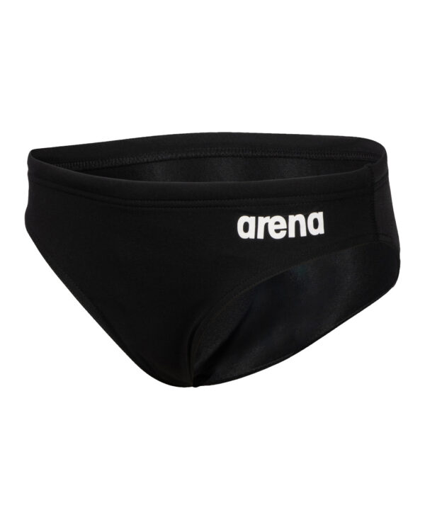 Arena B Team Swim Briefs Solid black-white