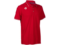 Arena Team Poloshirt Solid Cotton red