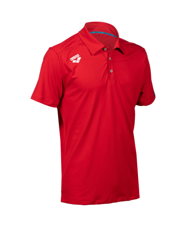 Arena Team Poloshirt Solid red