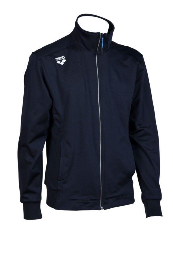 Arena Team Jacket Panel Knitted Poly navy