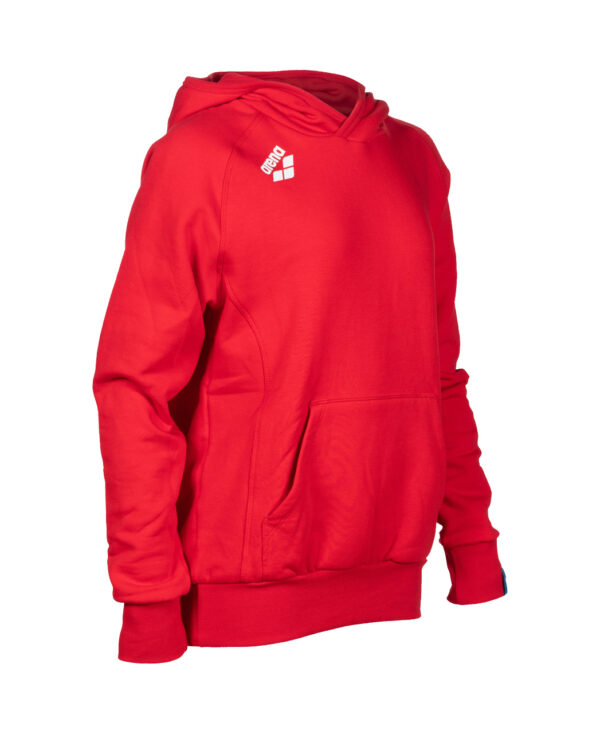 Arena JR Team Hooded Sweat Panel red