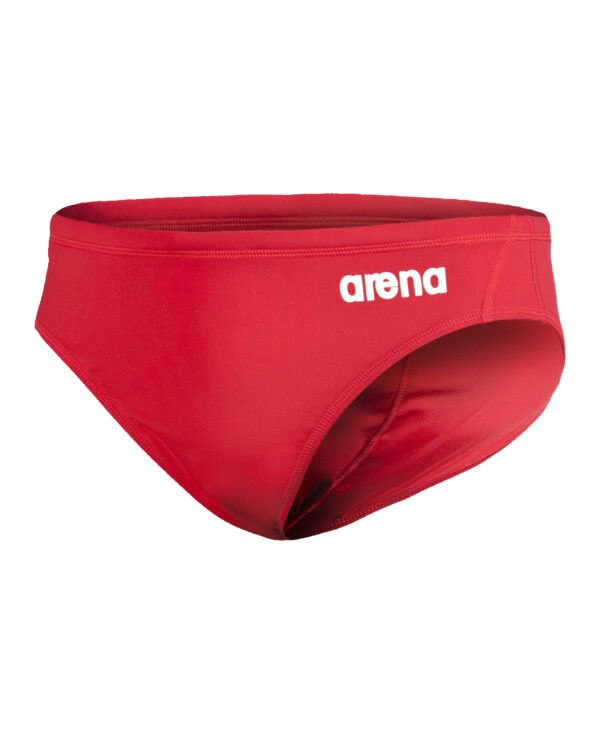 Arena M Team Swim Brief Waterpolo Solid red-white