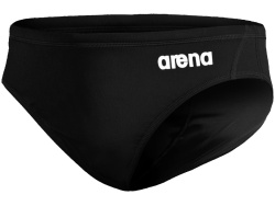 Arena M Team Swim Brief Waterpolo Solid black-white