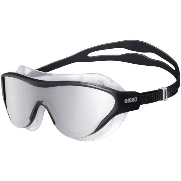 Arena The One Mask Mirror silver-black-silver