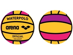 Arena Water Polo Ball Size 4 fuchsia yellow