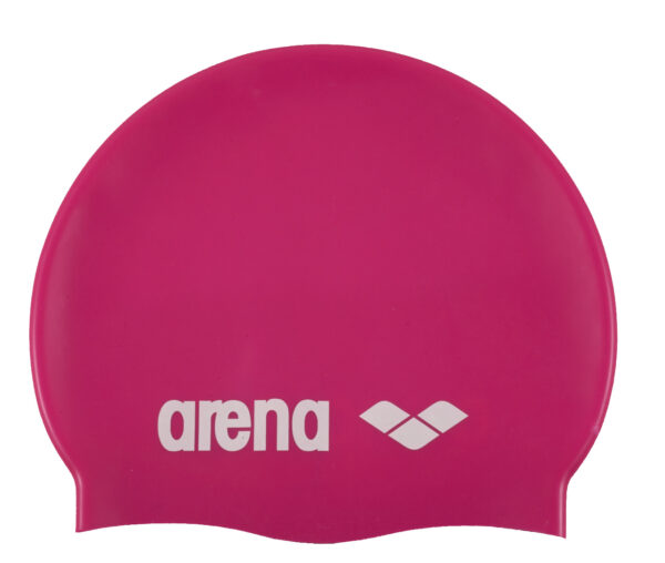 Arena Classic Silicone fuchsia-white