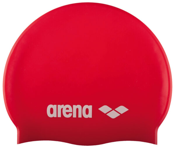 Arena Classic Silicone Jr red-white