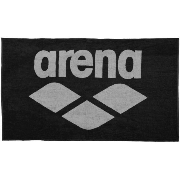 Arena Pool Soft Towel black-grey