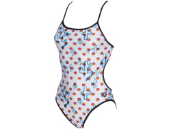 Arena W Sunset Rev Challenge One Piece turquoise-multi