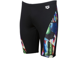 Arena M Colourful Paintings Jammer black-multi