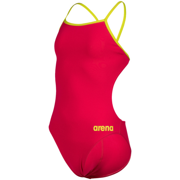 Arena G Team Swimsuit Challenge Solid freak-rose/soft-green