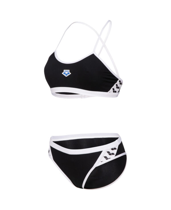 Arena W Icons Bikini Cross Back Solid black-white
