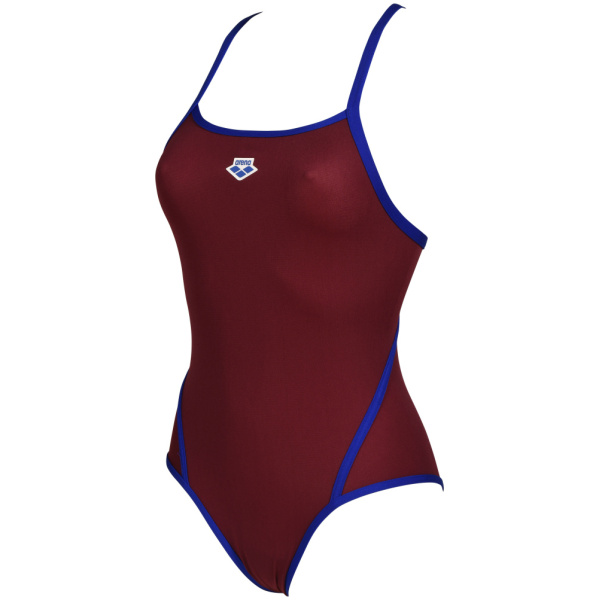 Arena W Icons Swims Super Free B Solid burgundy-neon-blue