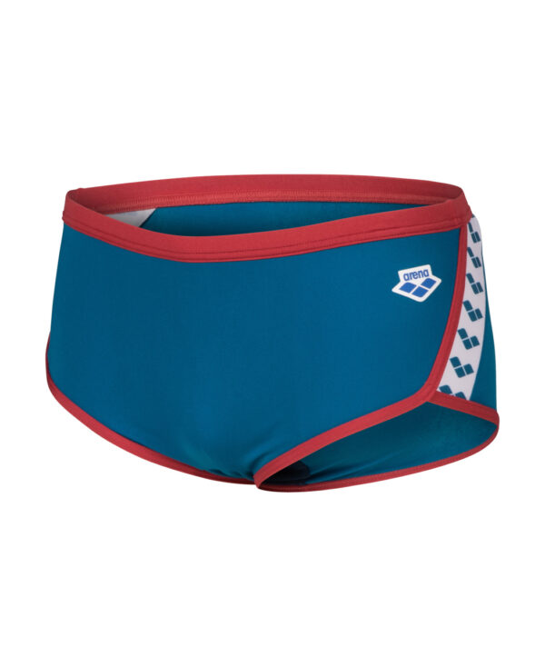 Arena M Icons Swim Low Waist Short Solid blue-cosmo-red