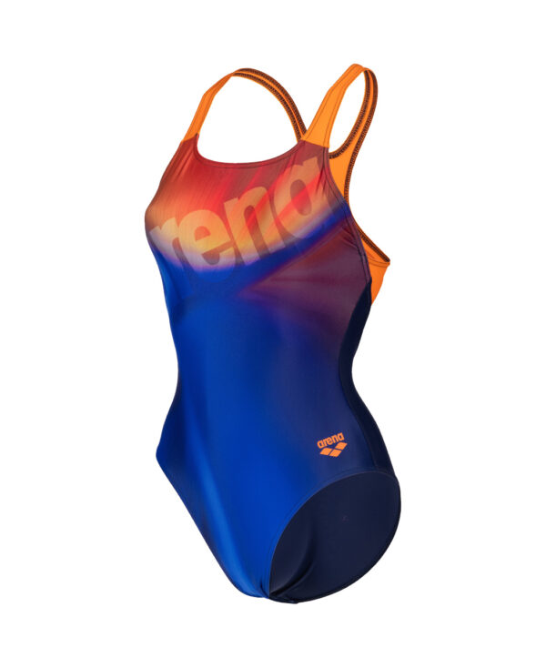 Arena W Swimsuit Swim Pro Back Placement navy-mango-multi