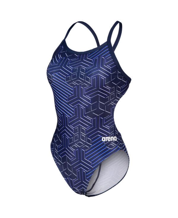 Arena W Kikko Pro Swimsuit Challenge Back navy-navy multi