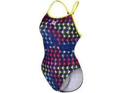Arena W Carnival Swimsuit Booster Back softgreen-multi