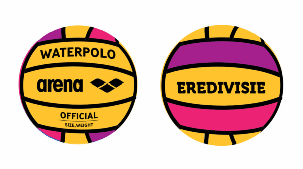 Arena Water Polo Ball Size 4 fuchsia-eredivisie bal