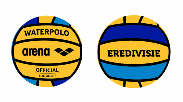 Arena Water Polo Ball Size 5 blue-eredivisie bal