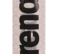 Arena Team Slim Water Bottle (100cl) clear/black/gold
