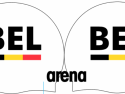 Arena Moulded Cap BEL Big Flag white