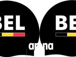 Arena Moulded Cap BEL Big Flag black